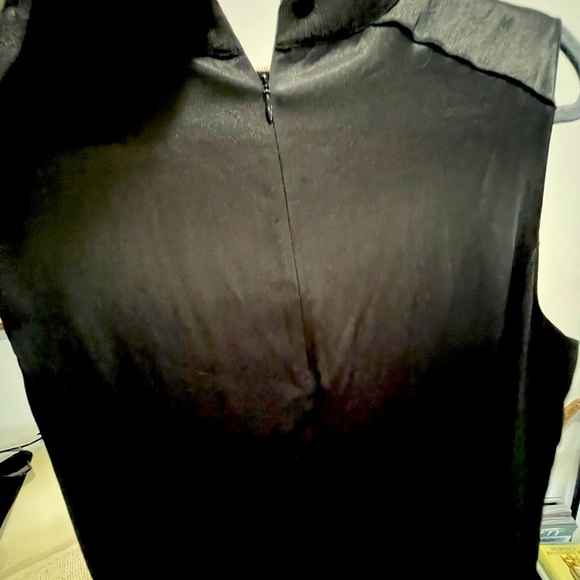 RAG & BONE Silk Black Sporty dress Zip back NWT - Picture 6 of 8